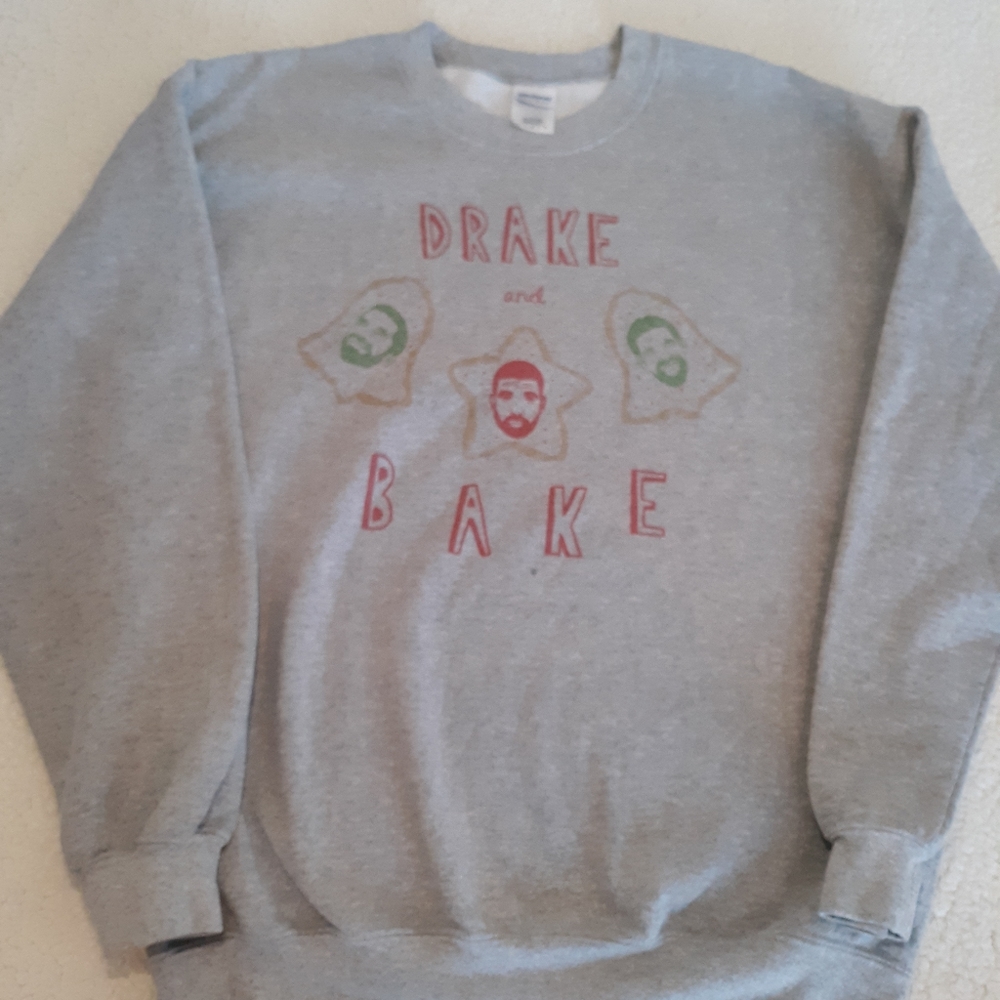 Bake and Drake grey sweatshirt